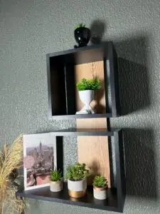 Nicho decorativo instalado - ambiente 1