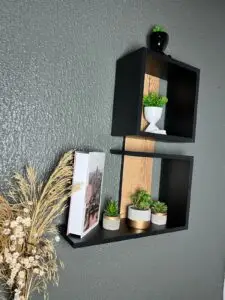 Nicho decorativo instalado - ambiente 6